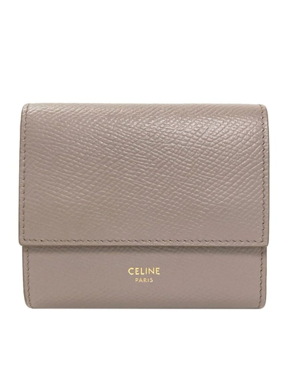 Celine Trifold Wallet Calfskin